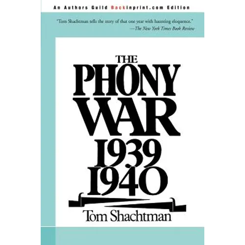 The Phony War 1939-1940 - Paperback
