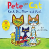 Pete the Cat: Rock On, Mom and Dad!: Includes Stickers, a Poster, and Cards! a Father's Day Gift Book from Kids - Paperback