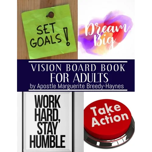 Vision Board Book For Adults - Paperback