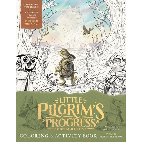 Little Pilgrim's Progress Illustrated Edition Coloring and Activity Book - Paperback