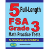 5 Full-Length FSA Grade 3 Math Practice Tests: The Practice You Need to Ace the FSA Math Test - Paperback