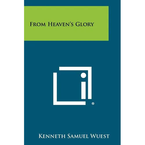 From Heaven's Glory - Paperback