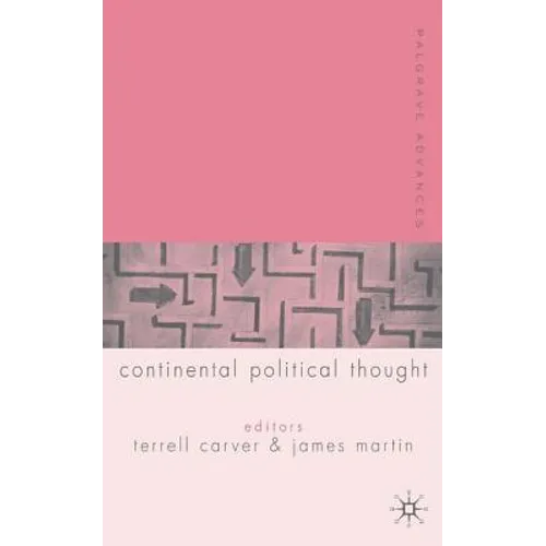 Palgrave Advances in Continental Political Thought - Paperback