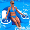 WOW Watersports First Class Pool and Lake Lounge Chair with Custom Cup Holders
