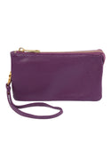 Vegan Leather Wallet With Detachable Wristlet