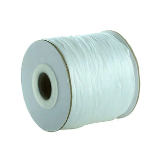 Buy white 80yards Jewelri Make Nylon Cord Satin Cord Satin Thread Macrame Cord Beading Thread Cord Jewelri Kumihimo Rattail Cord Wholesale