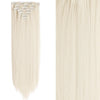 22Inch Long Straight Wavy Hair Extension 7Pcs/Set 16 Clips