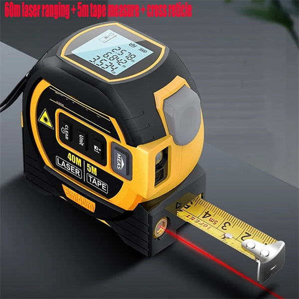 3 in 1 Laser Tape Measure