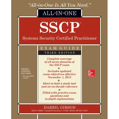 Sscp Systems Security Certified Practitioner All-In-One Exam Guide, Third Edition - Paperback