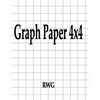 Graph Paper 4x4: 150 Pages 8.5" X 11" - Paperback