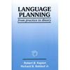 Language Planning: From Practice to Theory - Paperback