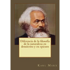 Diferencia de la filosofía de la naturaleza en demócrito y en epicuro - Paperback