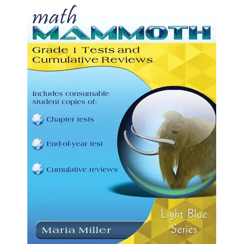 Math Mammoth Grade 1 Tests and Cumulative Reviews - Paperback
