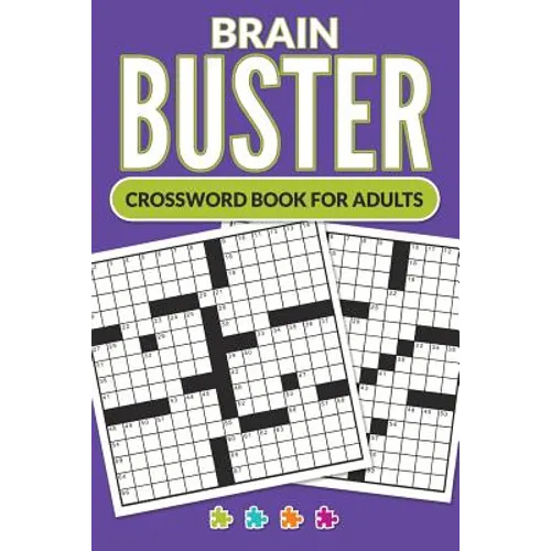 Brain Buster - Crossword Book for Adults - Paperback