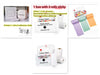 Portable Mini Thermal Label Printer Home Photo Printer Student Wrong Question Printer Bluetooth Mini Label Printer Price Tag