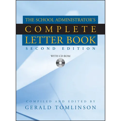 The School Administrator's Complete Letter Book [With CDROM] - Hardcover