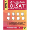 2 Practice Tests for the OLSAT Grade 3 (4th Grade Entry) Level D: Gifted and Talented Test Prep for Grade 3 Otis Lennon School Ability Test - Paperback