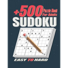 +500 Sudoku Puzzles Book for Adults .: Easy to Hard Sudoku Puzzle books for Adults . Sudoku Book With +500 Sudoku Puzzles For Adults With Solutions . - Paperback