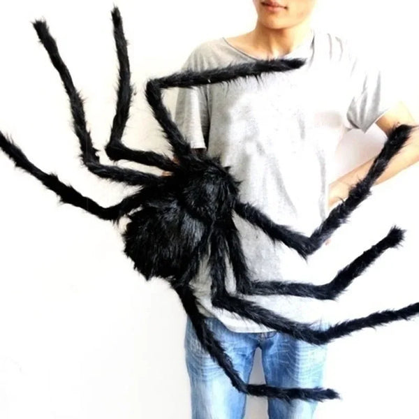 Giant Black Plush Spider