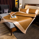 Japanese Tatami Rattan Mat Thin Summer Cool Mattress for Bed Carpet Bedroom Living Room Rug Kid Play Mat Children's Cool Mat