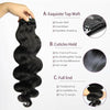 Brazilian Body Wave Clip in Human Hair Extensions