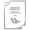 Low Legato Etudes for Tuba (volume 1) - Paperback