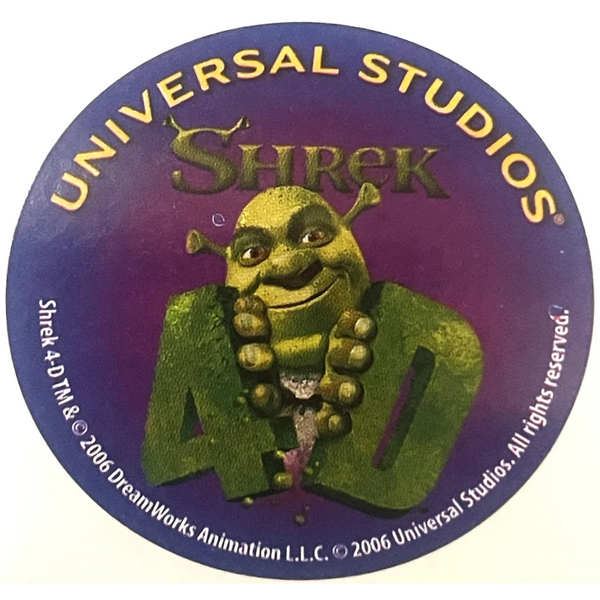 2006 Universal Studios Stickers