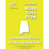 Alabama 4th Grade Math Test Prep: Common Core Learning Standards - Paperback