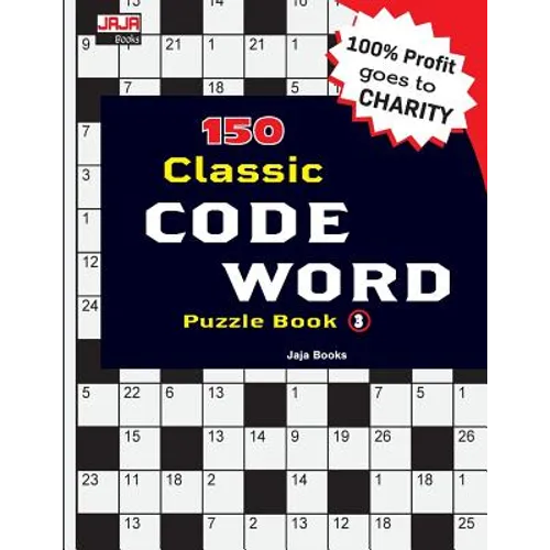 150 Classic Code Word Puzzle Book - Paperback