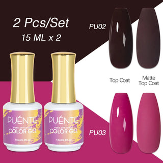 Buy 15ml-color-gel-02-03 Gel Nail Polish Kit