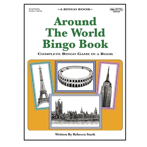 Around The World Bingo Book: Complete Bingo Game In A Book - Paperback