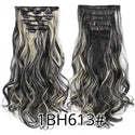 22Inch Synthetic Long Curly 16Clips Clip in Hair Extensions