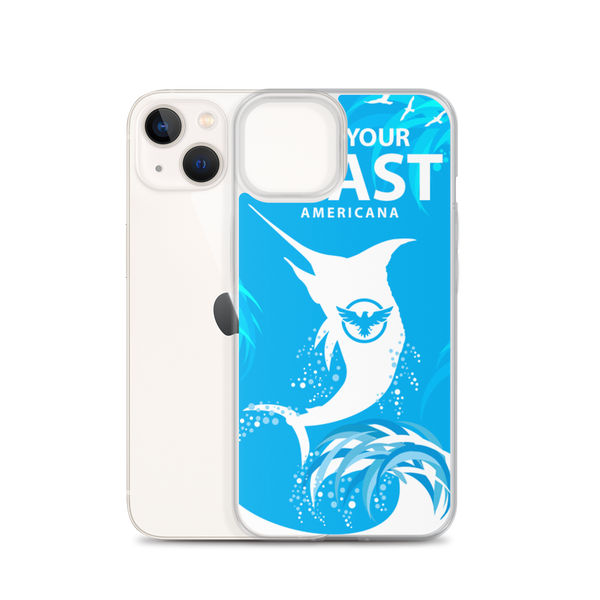 Find Your Coast® Americana Fishing iPhone Case