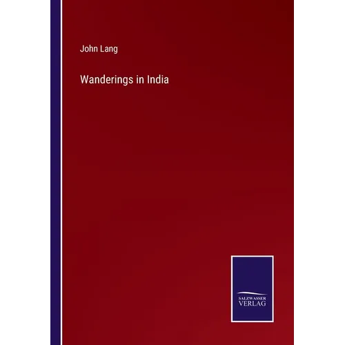 Wanderings in India - Paperback