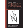 Charter, Customs, and Constitutions of the Cistercians: Initiation Into the Monastic Tradition 7 Volume 41 - Paperback