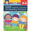 300 English Children Dictionary Picture. Bilingual Children's Books Slovak English: Full colored cartoons pictures vocabulary builder (animal, numbers - Paperback