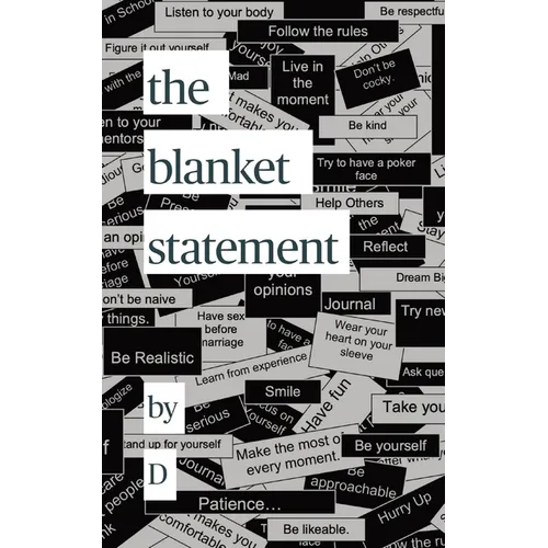 The blanket statement - Paperback