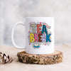 Tea Break Mug - Cozy Coffee Cup With Colorful Floral Design | Relaxation Gift
