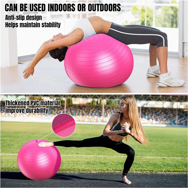 Anti-Burst Yoga Ball