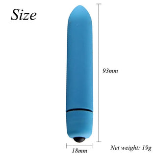 Buy 10-speed-blue 10 Speed Mini Bullet  G Spot Vibration