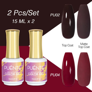 Buy 15ml-color-gel-02-04 Gel Nail Polish Kit