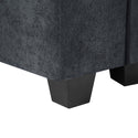 Modern Large L-Shape Feather Filled Sectional Sofa,  Convertible Sofa Couch With Reversible Chaise for Living Room