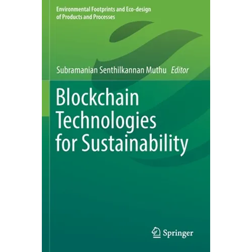 Blockchain Technologies for Sustainability - Paperback