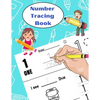 Number Tracing Book: Learn to write numbers for kids - Paperback
