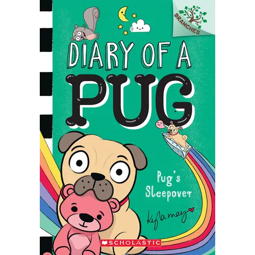 Pug's Sleepover: A Branches Book (Diary of a Pug #6): Volume 6 - Paperback