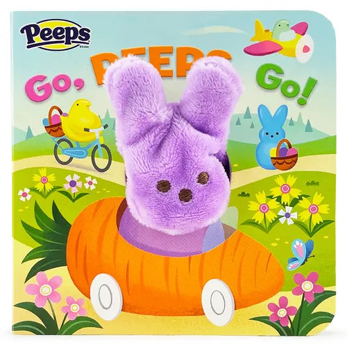 Peeps Go, Peeps, Go! Puppet Book - Board Book