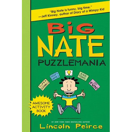 Big Nate Puzzlemania - Paperback