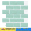 Strong Adhesive Subway Tiles Vinyl Wallpaper Peel and Stick