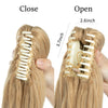 Synthetic Claw Clip in Ponytail Hair Extensions Hairpiece 14"