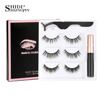 Buy 3pairs-6d-13-m Magnetic Eyelashes